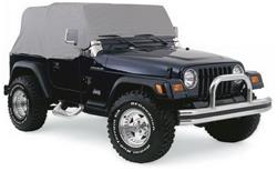 Cab Cover, Waterproof, Polypropylene, Gray, Jeep, Each