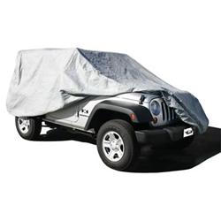 Car and Truck Cover, Polypropylene, Jeep, Gray, Each