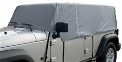 Cab Cover, Breathable 3-Layer, Polypropylene, Gray, Jeep, Each