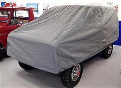 Vehicle Cover, Breathable 4-Layer Full Cover, Polypropylene, Gray, Ford, Each