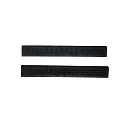 Door Sill Protectors 1997-06 WRANGLER STEPSHIELD - 2PC BLACK BLACK