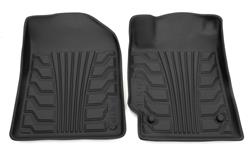 Floor Mats, Catch-It Floor Protectors, Front Seat, Vinyl, Black, Catch-It Logo, Jeep, Pair