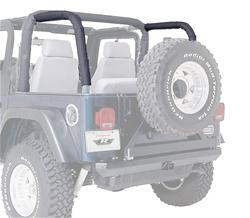 Roll Bar Cover, Vinyl, Black Denim, Zipper, Jeep, Kit