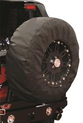 Tire Cover, Window Pane Display, Spare Tire Cover Style, Wraparound, Vinyl, Black Diamond, 33.00 in. - 35.00 in. Tire Diameter, Each