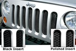 Grille Insert, Main Grille, Steel, Black, 3D Mesh, Jeep, Each