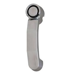 Door Handle, Exterior, Stainless Steel, Chrome, Jeep, Each