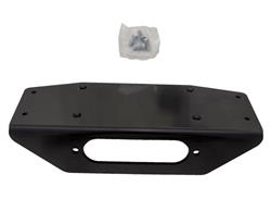 Winch Plate, Rampage Recovery Bumper, Steel, Black Powdercoated, Each