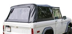 Soft Top, Complete Replacement, Vinyl, Black, Frame, Tinted Windows, Ford, Each