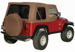 Soft Top, Replacement Top, Vinyl, Spice, Jeep, Each