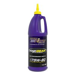 Gear Oil, Max-Gear, Synthetic, 75W90, Quart, Each