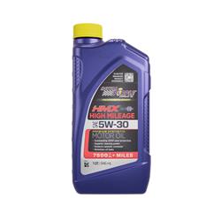 Engine Oil, HMX High Mileage, Synthetic, 5W30, Quart, Each