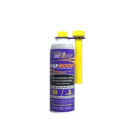 Fuel System Additive, Max-Boost Octane Booster and Fuel System Stabilizer, Power Additive, 16 oz., Each