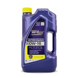 Engine Oil, Multi-Grade, Synthetic, 0w16, 5 Quart, Each