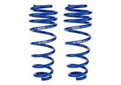 Lowering Springs, Rear, Blue Powdercoated, Ford, Pair