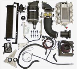 Supercharger, Phase 2, R2300 Model, Serpentine, Black Powdercoated, Ford, 5.0L Modular, Automatic, Kit