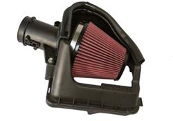 Air Intake, Cold Air, Red Filter, Black Polyethylene Tube, Ford, 3.5L, Kit