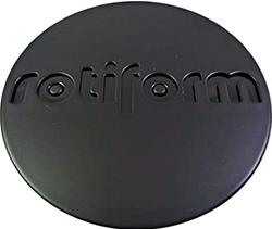 ROTIFORM 2.36" SNAP IN CAP-MATTE BLACK