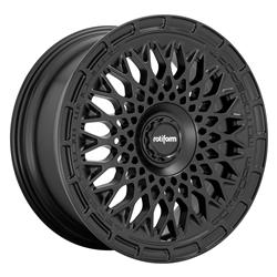 Wheels, R174 LHR-M Series, Aluminum, Matte Anthracite Finish, 19 in. x 8.5 in., 5 x 112mm Bolt Circle, 6.52 in. Backspace, Each