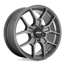 Rotiform R178 ZMO wheels feature five split-spokes with large decorative notches, a branded center hub...