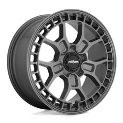 Wheels, R181 ZMO-M Series, Aluminum, Matte Anthracite Finish, 19 in. x 8.5 in., 5 x 120mm Bolt Circle, 6.13 in. Backspace, Each