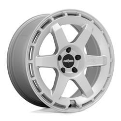 Wheels, R184 KB1 Series, Aluminum, Gloss Silver Finish, 19 in. x 8.5 in., 5 x 120mm Bolt Circle, 6.13 in. Backspace, Each