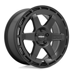 Wheels, R186 KB1 Series, Aluminum, Matte Black Finish, 19 in. x 8.5 in., 5 x 120mm Bolt Circle, 6.13 in. Backspace, Each