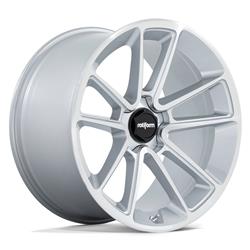 Wheels, R192 BTL Series, Aluminum, Gloss Silver Finish, Machined Face, 21 in. x 10.5 in., 5 x 112mm Bolt Circle, 6.93 in. Backspace, Each