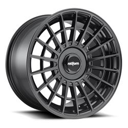 Rotiform R142 LAS-R matte black wheels are available in a variety of diameters, and other fitment options...