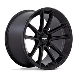 Wheels, R194 BTL Series, Aluminum, Matte Black Finish, 22 in. x 10 in., 5 x 112mm Bolt Circle, 6.68 in. Backspace, Each