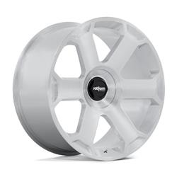 Wheels, R906 AVS Series, Aluminum, Brushed Silver Finish, 22 in. x 10.5 in., 5 x 112mm Bolt Circle, 6.14 in. Backspace, Each