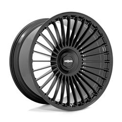 Wheels, R913 GRZ Series, Aluminum, Gloss Black Finish, 24 in. x 10 in., 5 x 112mm/120mm Bolt Circle, 6.48 in. Backspace, Each