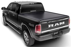 Tonneau Cover, One MX, Retractable Tonneau, Manual, Permanently Attached, Polycarbonate, Matte Black, RAM, 5.5 ft. Truck Bed Length, Each