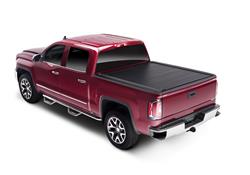 Tonneau Cover, Pro MX, Retractable Tonneau, Manual, Permanently Attached, Aluminum, Matte Black, Chevy, GMC, 6.5 ft. Truck Bed Length, Each