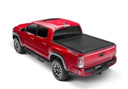 Tonneau Cover, PowerTrax Pro XR, Trax Rail System, Retractable, Electric, Hard Style, Aluminum, Matte Black, 8.25 ft. Bed, Toyota, Each