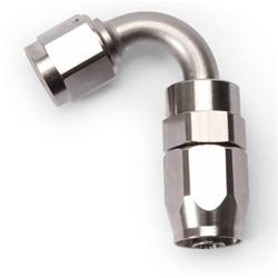 Fitting, Hose End, Full Flow, 120 Degree, -16 AN Hose to Female -16 AN, 360 Degree Swivel, Aluminum, Endura, Each