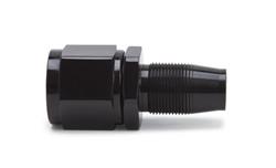 Fitting, Hose End, Full Flow, Swivel, -6 AN, Straight, Aluminum, Black Anodized, Each