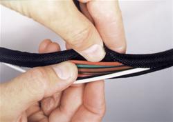 Heat Protection, Wrap-It, Wires/Hoses, Black, Slide-Over, .313 in. I.D. x 120 in., Each
