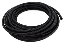 Hose, ProClassic II, Braided Nylon, Synthetic Rubber, Black, -6 AN, 50 ft. Length, Each