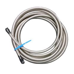 Hose, Powerflex PTFE, Braided Stainless Steel, -6 AN, 15 ft. Length, Each