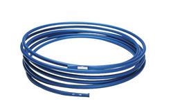 Tubing, Aluminum, Blue, 3/8 in. x 25 ft., Each