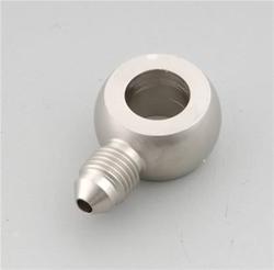 Fitting, Brake Adapter, -3 AN to 7/16 in. Bolt, Steel, EnduraShine, Each