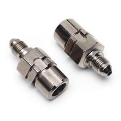 Adapter Fitting; Female Invert Flare To Male Adapter; 3/8 -24 Female Invert Flare To -3 AN Male Adapter; For M