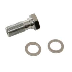 Adapter Fitting; Banjo Bolt; Zinc; 3/8 in.-24