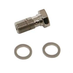 Adapter Fitting; Banjo Bolt; Zinc; 7/16 in.-24