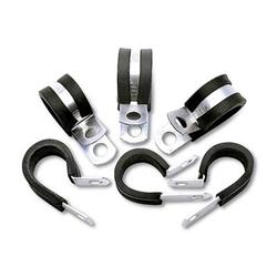 Cushion Clamps, Hold -4 AN Hose, Set of 10