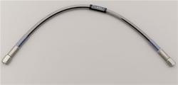 Brake Line, Universal, Braided Stainless Steel, 15 in. Length, -3 AN Female, -3 AN Female, Each