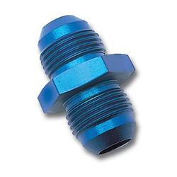 Fitting, Coupler, Union, AN to AN, Straight, Aluminum, Blue Anodized, -8 AN, -8 AN, Each