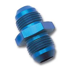 Fitting, Coupler, Union, AN to AN, Straight, Aluminum, Blue Anodized, -12 AN, -12 AN, Each