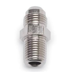 Fitting, Adapter, AN to NPT, Straight, Aluminum, EnduraShine, -6 AN, 1/4 in. NPT, Each