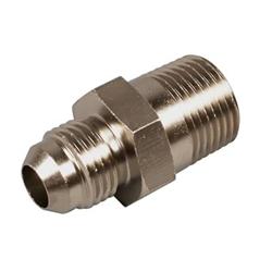 Fitting, Adapter, AN to NPT, Straight, Aluminum, EnduraShine, -6 AN, 3/8 in. NPT, Each